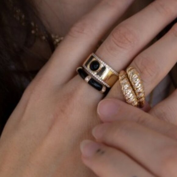 Lamill Stacking Ring, Size 7 - Picture 3 of 3